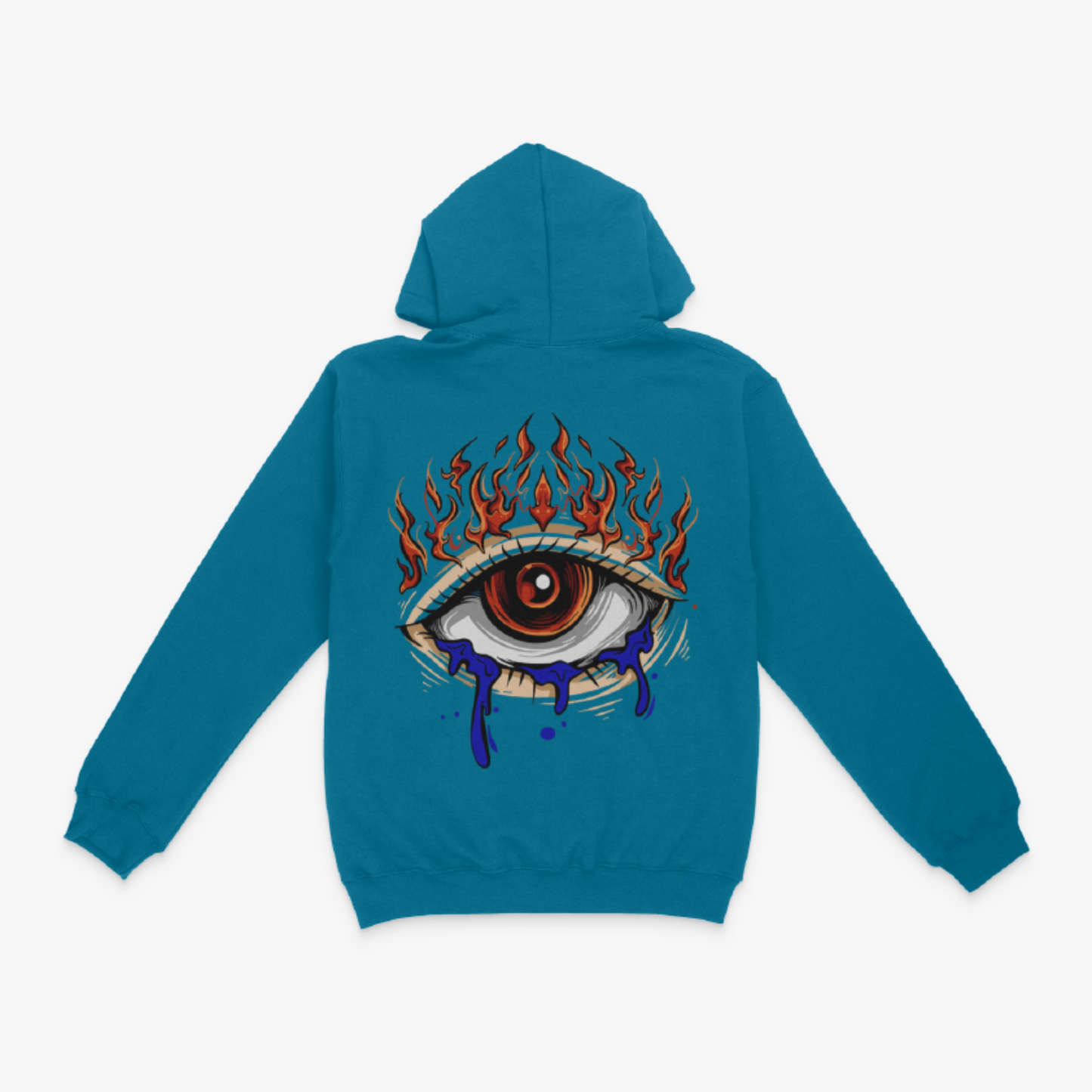 Keep Pushing Hoodie (Antique Sapphire)