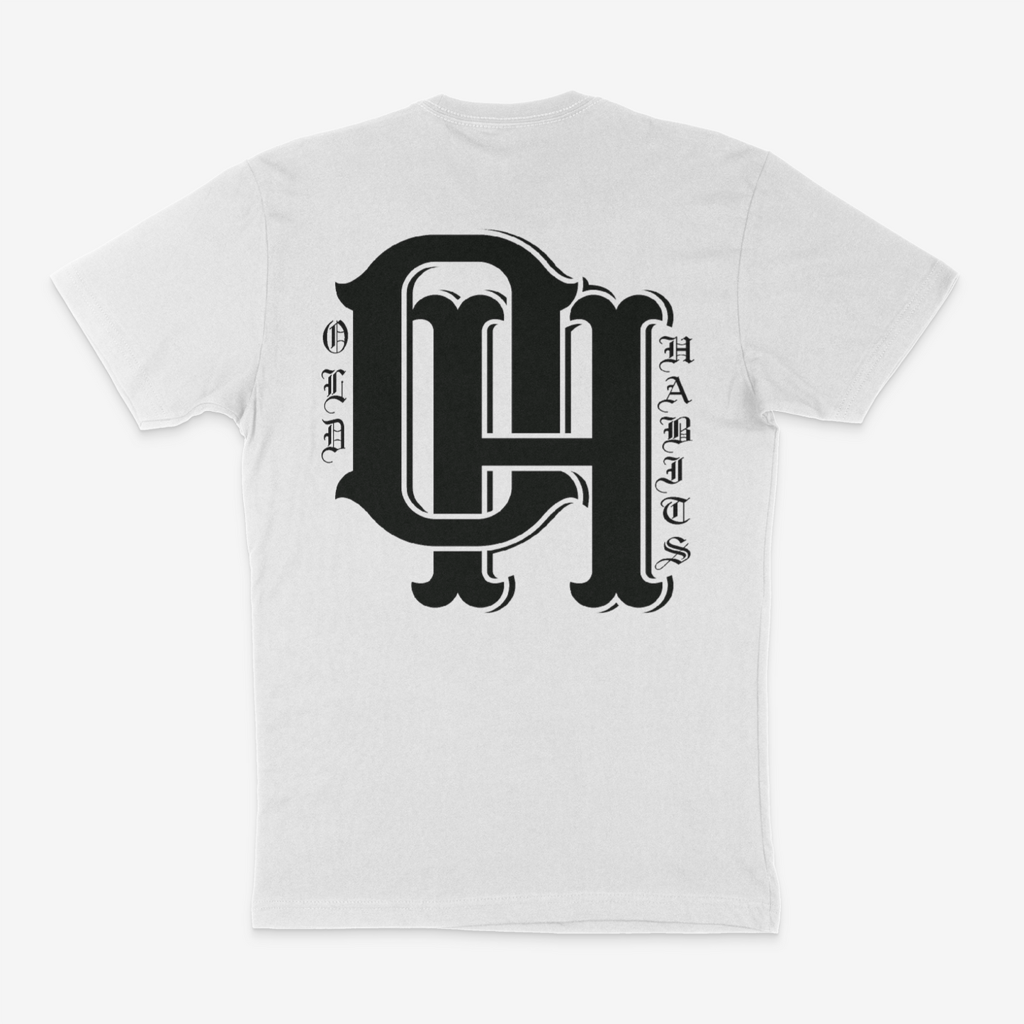 Olde English Tee (White/Black)